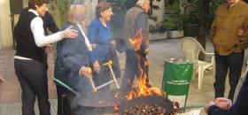 Celebració de la Castanyada al Centre Geriàtric Maria Gay