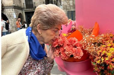 Gaudint de l’essència de Temps de Flors de Girona.