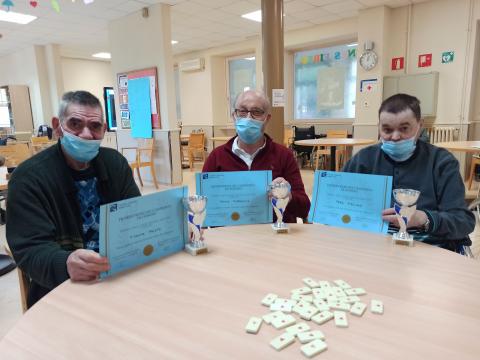 Guanyadors Campionat de domino 2021