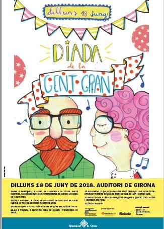 Cartell Diada de la Gent Gran 2018