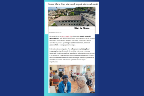 Article del Diari de Girona. Article del Diari de Girona.