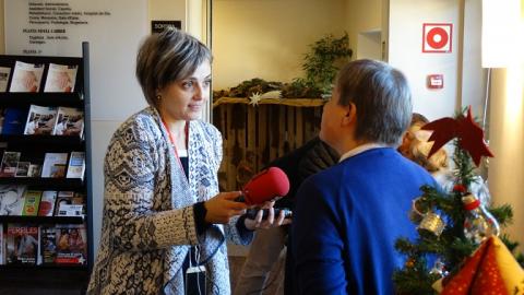 RAC1 visita el Centre Geriàtric Maria Gay