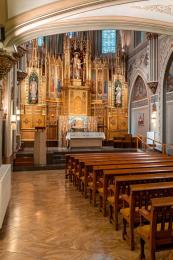 Fotografia de la capella del Centre Geriàtric Maria Gay