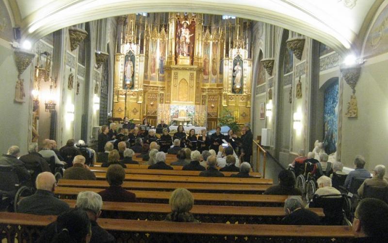 Concert de la Coral de Montilivi al Centre Maria Gay de Girona