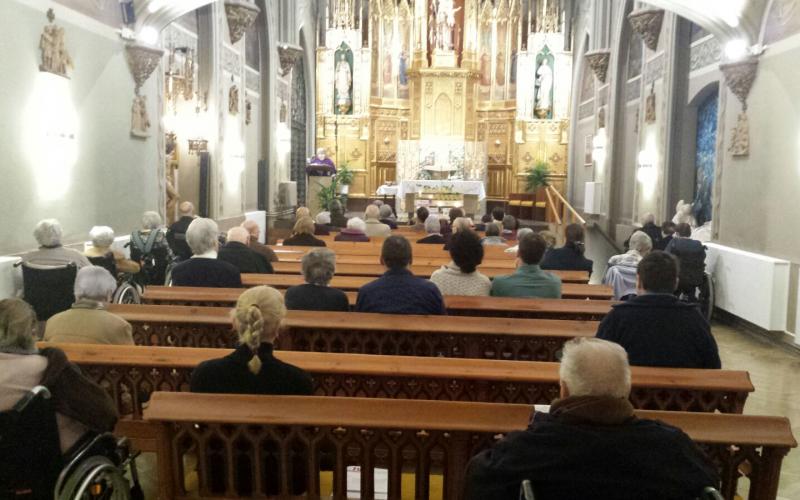 Concierto de Gospel en el Centro Geriatrico Maria Gay de Girona