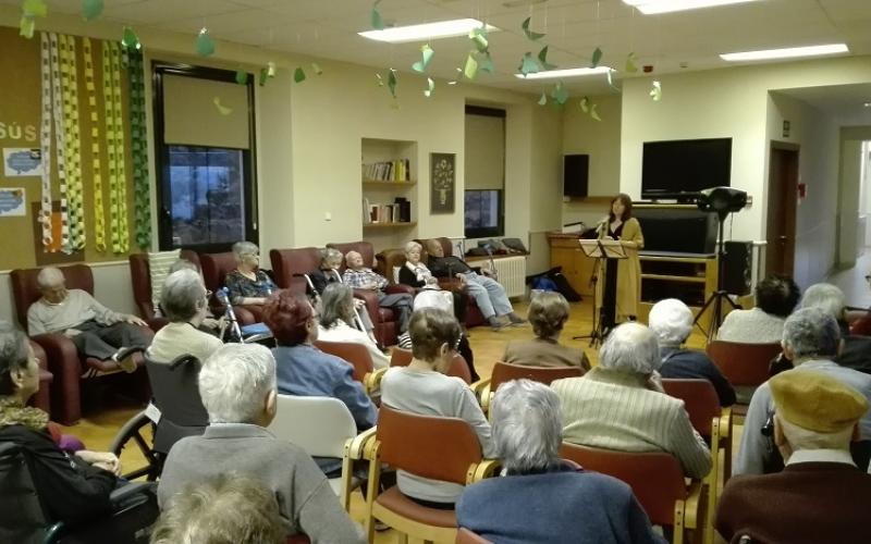 Concert de la Soprano Olga Culebras en el centre Maria Gay de Girona