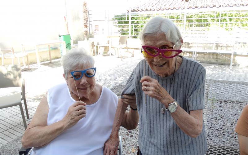 Festa Fi de les mascaretes al Centre Geriàtric Maria Gay de Girona