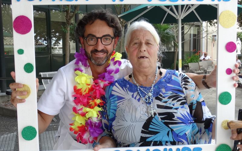 Festa Fi de les mascaretes al Centre Geriàtric Maria Gay de Girona