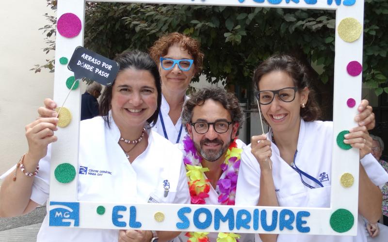 Festa Fi de les mascaretes al Centre Geriàtric Maria Gay de Girona