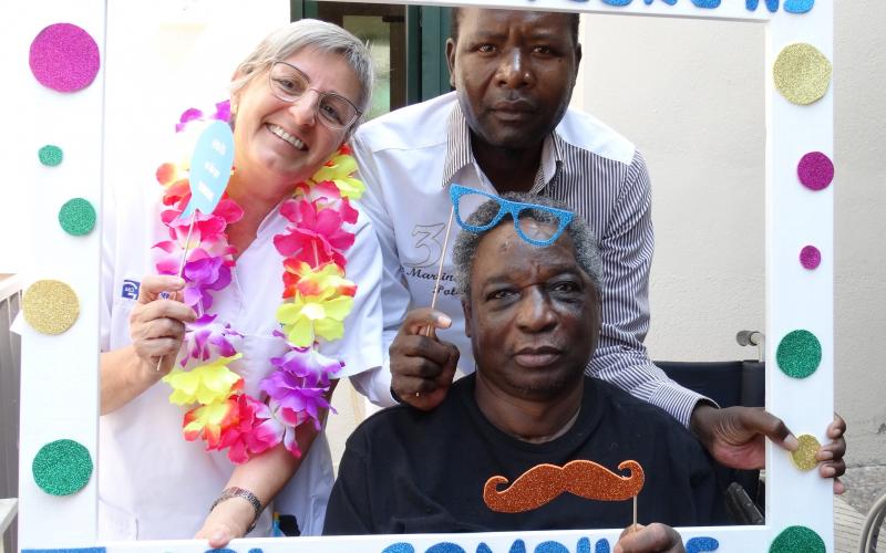 Festa Fi de les mascaretes al Centre Geriàtric Maria Gay de Girona