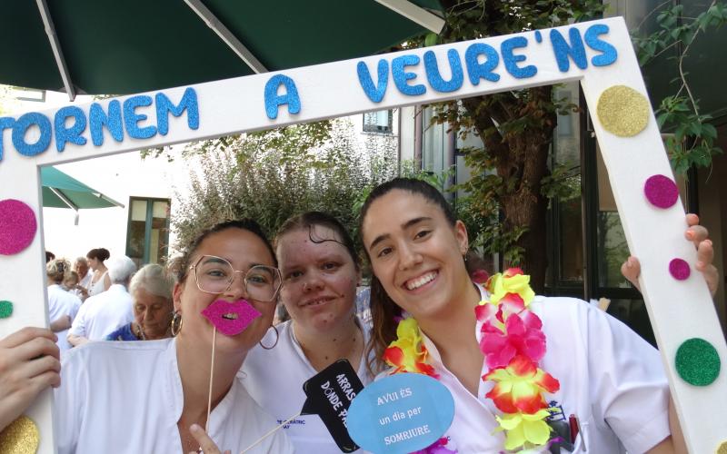 Festa Fi de les mascaretes al Centre Geriàtric Maria Gay de Girona