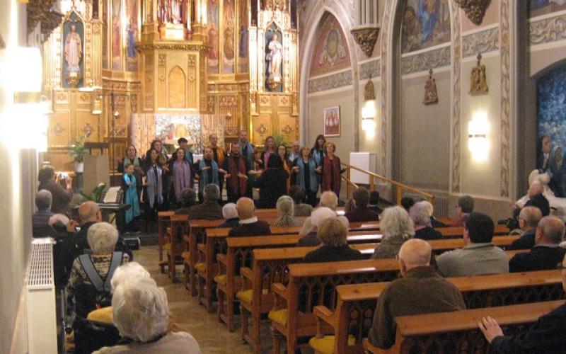 Concierto de Gospel en el Centro Geriatrico Maria Gay de Girona