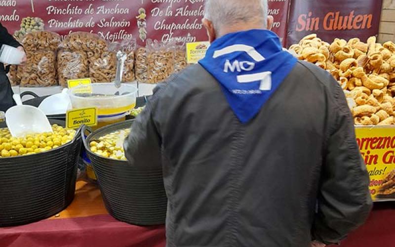 Visita dels residents del Centre Geriàtric Maria Gay de Girona a la Fira de Mostres