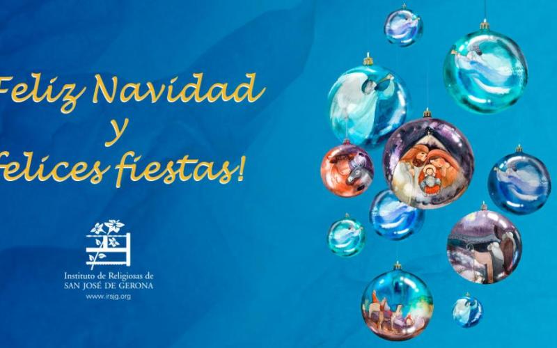 Felicitación de Navidad del Centro y del Instituto de Religiosas de San José de Gerona