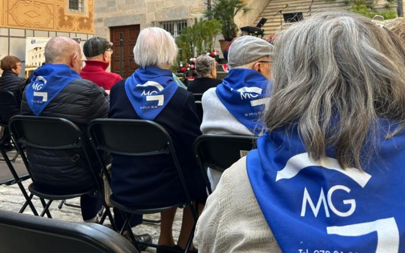 Acte institucional a la Generalitat de Girona per Sant Jordi.