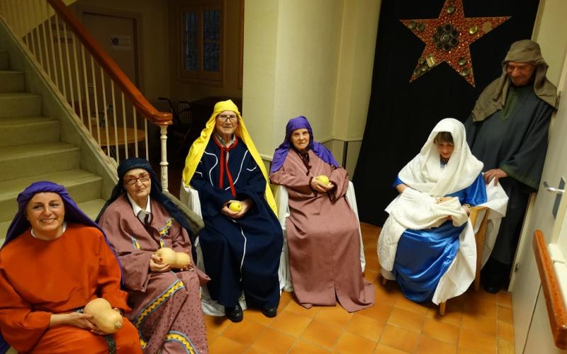 Pessebre Vivent al Centre Maria Gay de Girona