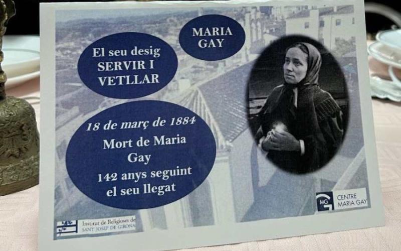 Homenaje a Maria Gay Tibau en el 142.º aniversario de su fallecimiento – Almuerzo conmemorativo.