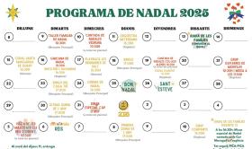 Calendario de actividades Centre Maria Gay Navidad 25